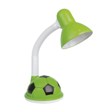 Светильник настольный под лампу СНО МЯЧ-KIDS на основании 60Вт E27 230В ЗЕЛЕНЫЙ (короб.)  4690612032115  IN HOME