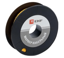 Маркер-кабельный 4,0кв.мм "2" (500шт.) (ЕС-2) EKF PROxima  plc-KM-4-2  EKF