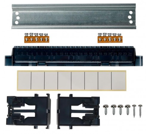 Корпус пластиковый встраиваемый на 8 модулей ЩРВ-П-8 IP41 белая дверь TEKFOR  TF5-KP13-V-08-41-K01-K01 TEKFOR  IEK