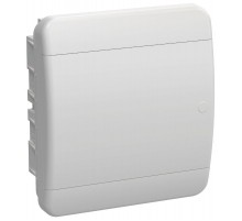 Корпус пластиковый встраиваемый на 8 модулей ЩРВ-П-8 IP41 белая дверь TEKFOR  TF5-KP13-V-08-41-K01-K01 TEKFOR  IEK