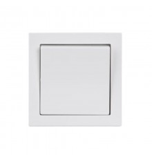 Переключатель 1-клавишный, 16А/250В, (схема 6+6), серия Impressivo, белый, IP44  1066UW-84   2TKA000200G1  ABB