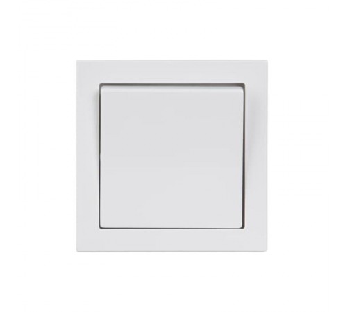 Переключатель 1-клавишный, 16А/250В, (схема 6+6), серия Impressivo, белый, IP44  1066UW-84   2TKA000200G1  ABB