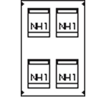 Пластрон для 4 NH1 2ряда/5 реек  AG83  ABB
