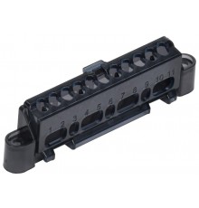 Суппорт для шин в корпус пластиковый (ширина 6 мод.) TEKFOR  TF-KP00D-S-06  IEK