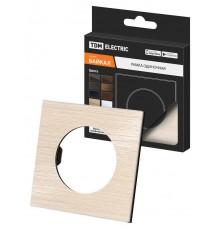 Рамка одиночная шампань, алюминий, шлифованный, "Байкал"   SQ1819-0560  TDM