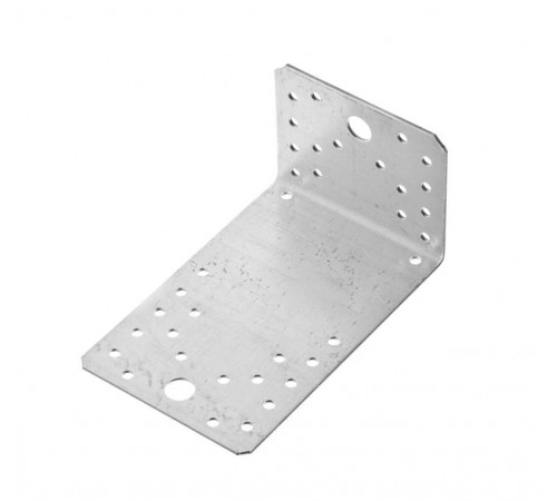 Уголок крепежный ассиметричный 90х60х150х2, оцинкованный - накл.  126675  Tech-KREP