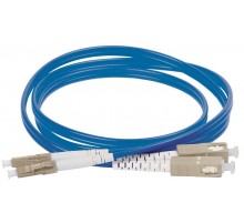 Оптический (патч-корд), MM, 50/125 (OM4), LC/UPC-SC/UPC,(Duplex),15м  FPC5004-LCU-SCU-C2L-15M  ITK