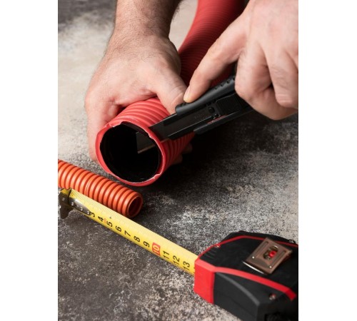 Нож строительно-монтажный 18 мм НСМ-50 (18мм)(SK4) Heavy Duty (до 25 кг) EKF Expert  ncm-50-exp  EKF