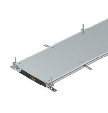 Секция кабельного канала OKA-W глухая с фиксаторами, 2400x200x60 мм (сталь) (OKA-W2006050R)  7424480  OBO Bettermann