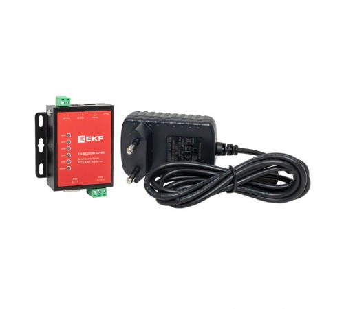 Преобразователь RS-232/485 в Ethernet, Modbus TCP/RTU/ASCII TSX TSX-MC-232/485-TCP-MBEKF