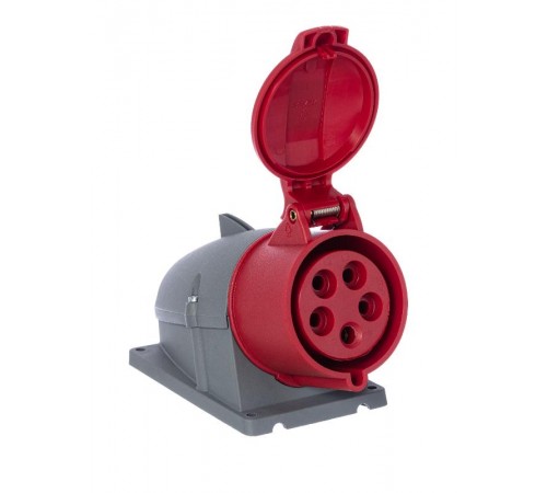 Розетка для монтажа на ПОВЕРХНОСТЬ 32A. 3P+N+E. IP44 432 RS6  2CMA193139R1000  ABB