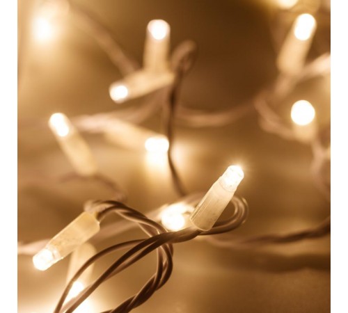 Светодиодная гирлянда ARD-STRING-CLASSIC-10000-WHITE-100LED-STD WARM (230V, 7W)  025809  Arlight