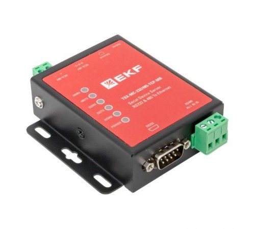 Преобразователь RS-232/485 в Ethernet, Modbus TCP/RTU/ASCII TSX TSX-MC-232/485-TCP-MBEKF