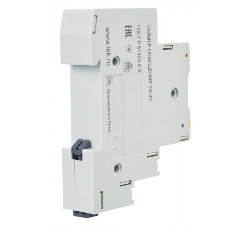 Таймер ТО47 освещения 16А 230В на DIN-рейку   MTA30-16  IEK