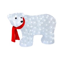 Акриловая светодиодная фигура "Мишка" 60 см, 200 светодиодов, IP44, понижающий трансформатор в комплекте,  513-267  NEON-NIGHT
