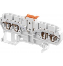 Клемма D2,5/5.SNBT.4L пруж. 2.5мм.кв.  1SNA290133R2400  TE