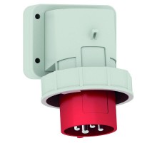 Вилка настенная 32A 4р(3P+PE) 6h 400V IP44 24021 I 24021-Bals I Bals