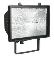 Прожектор галогенный ИО 1000 1000Вт IP54 черный  LPI01-1-1000-K02  IEK