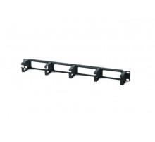 Организатор кабельный CM-1U-ML с металлическими кольцами, 19", 1U  15447  Hyperline