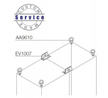 Петли для подъема шкафа (4 шт.)  AA9610  ABB