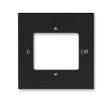 ABB Levit Антрацит Накладка для таймера с малой выдержкой времени и комнатного датчика CO  3299H-A40100 63  2CHH704010A4063  ABB