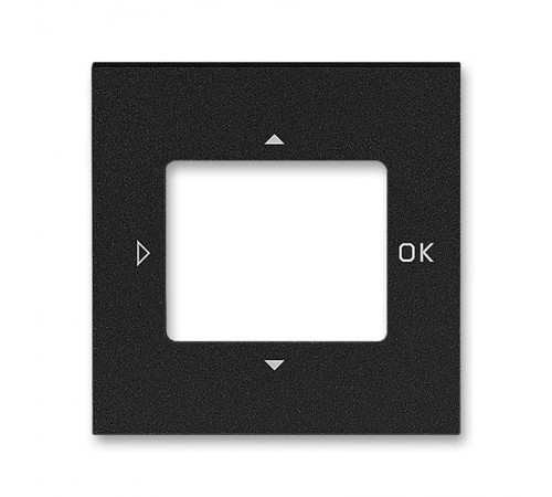 ABB Levit Антрацит Накладка для таймера с малой выдержкой времени и комнатного датчика CO  3299H-A40100 63  2CHH704010A4063  ABB