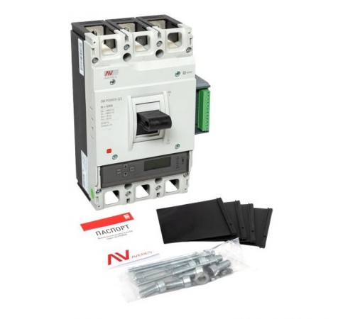 Выключатель автоматический AV POWER-3/3 630А 50kA ETU6.2  mccb-33-630-6.2-av  EKF