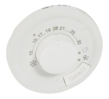 Celiane Белый Накладка термостата комнатного  068240  Legrand