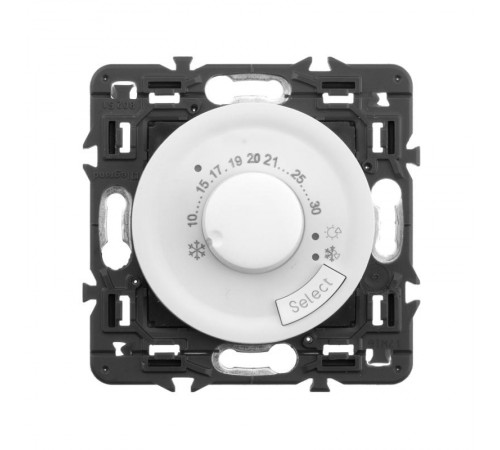 Celiane Белый Накладка термостата комнатного  068240  Legrand