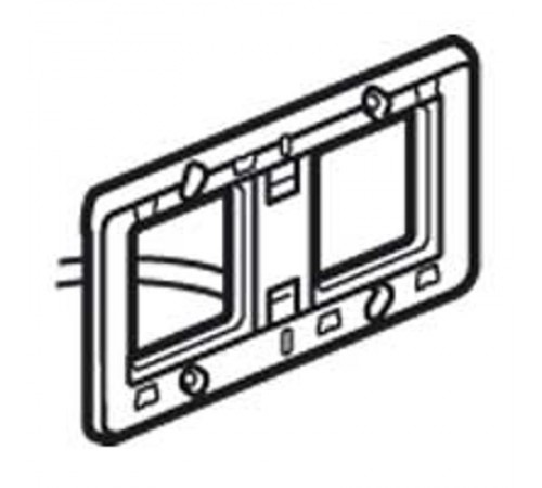 Суппорт Mosaic 4м гор. МЕХ.с подсв.  080258  Legrand