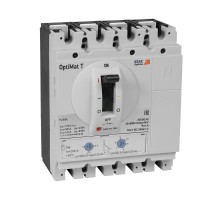 Выключатель автоматический с блоком защиты от токов утечки OptiMat T250L-RCA TM 250A 4P  356975  КЭАЗ