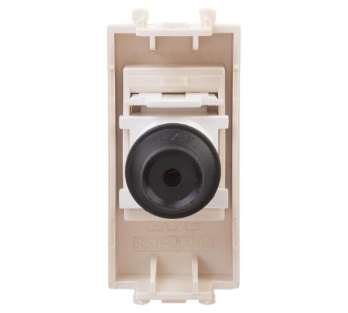 ТВ розетка оконечная "Ванильная дымка", "Avanti", 1 мод.  4405501  DKC