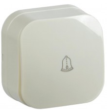 ВСс20-1-0-ХК Выключ. 1-кл. самовозв. о/у 10А GLORY кремовый  EVH14-K33-10  IEK