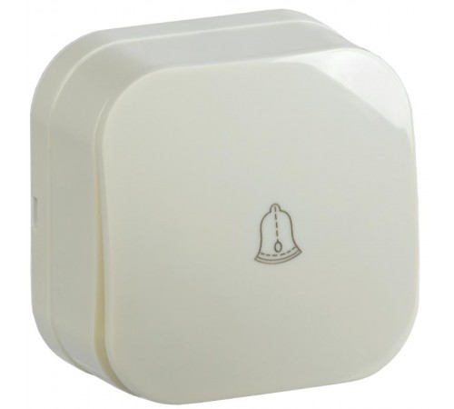 ВСс20-1-0-ХК Выключ. 1-кл. самовозв. о/у 10А GLORY кремовый  EVH14-K33-10  IEK