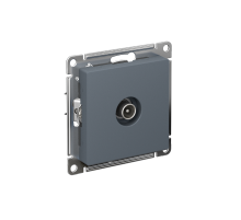 AtlasDesign Грифель Розетка антенная одиночная TV коннектор, механизм  ATN000793  SE