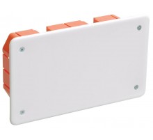 Коробка распределительная с/у 172x96x45 КМ41006 с саморезами, с крышкой  UKT11-172-096-045  IEK