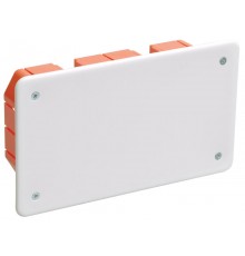 Коробка распределительная с/у 172x96x45 КМ41006 с саморезами, с крышкой  UKT11-172-096-045  IEK