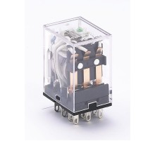 Промежуточное реле 3 конт. с инд. LED 5А 12В DC ПР-1  23224DEK  DEKraft