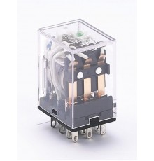 Промежуточное реле 3 конт. с инд. LED 5А 12В DC ПР-1  23224DEK  DEKraft