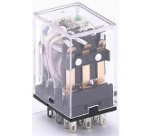 Промежуточное реле 3 конт. с инд. LED 5А 12В DC ПР-1  23224DEK  DEKraft