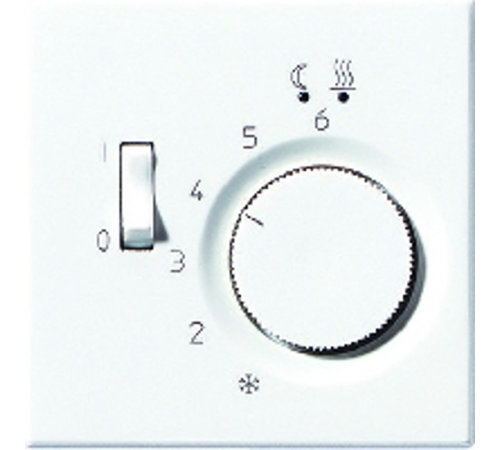 Крышка для регулятора температуры воздуха помещений; белая LSTR231PLWW Jung