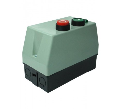 ПМЛ-4230 УХЛ4 Б, 380В/50Гц, 1р+1з, 63А, нереверсивный, с реле РТЛ-2059-2 48-65А из пластика IP54, с кнопками ПУСК + СТОП и сигнальной лампой, пускател