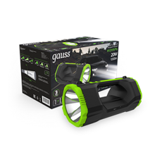 Фонарь прожекторный светодиодный GFL703 20W 1000lm Li-ion 10000mAh диммируемый LED 1/12  GF703  Gauss