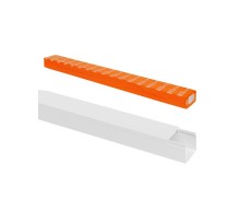 Кабель-канал 25х25 (2 м = 1 шт) белый  SQ0402-1006  TDM