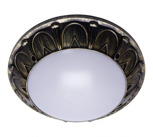 Светильник накладной уличный ФБУ 05-2*20-015 , 220V, 2*60Вт 2*Е27 IP64 ,черный- античное золото, серии Маэстро  41363  Feron