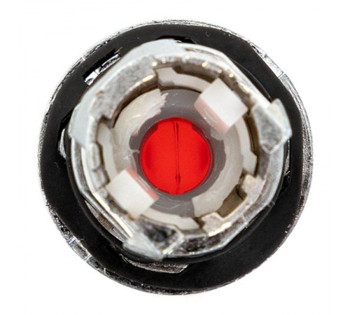 Механизм исполнительный переключателя ХB4 красный на 2 положения с фиксацией, с подсветкой с короткой ручкой IP65  XB4BD2FL-R-65  EKF