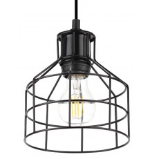 Светильник подвесной PL9 BK металл, E27, max 60W, d160 мм, черный  Б0037456  ЭРА