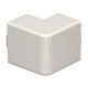 Крышка внешнего угла кабельного канала WDK 30x45 мм (ПВХ,кремовый) (WDK HA30045CW)  6160689  OBO Bettermann