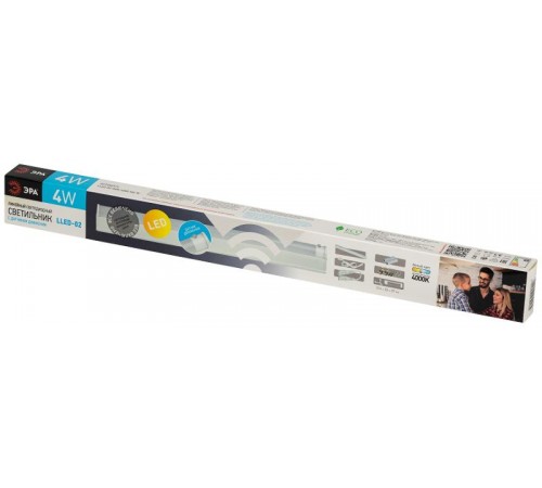 Светильник светодиодный линейный ДПО LLED-02 4Вт 4000К IP20 с ДД  Б0019783  ЭРА