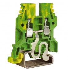 Зажим для заземления TED.4 желт.зелен. 4 кв.мм  ZTE400  DKC